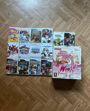 15 Nintendo Wii Games beschikbaar voor biedingen