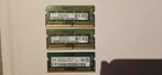 SO-DIMM 3X 4Gb ddr4, Computers en Software, RAM geheugen, Ophalen of Verzenden, Zo goed als nieuw, DDR4