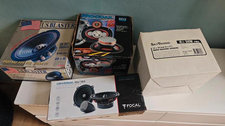Auto subwoofers en luidsprekers, Auto diversen, Autospeakers, Ophalen