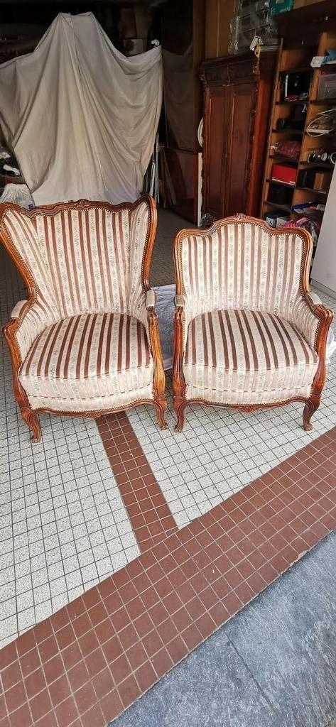 Woonkamer zie beschrijving bedankt, Antiek en Kunst, Antiek | Meubels | Stoelen en Sofa's, Ophalen