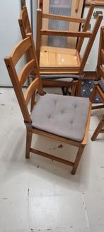 4x jokkmokk ikea stoelen, met kussens  1x gerepareerd., Huis en Inrichting, Ophalen, Gebruikt