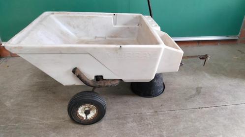 aanhangwagen zitmaaier, Tuin en Terras, Zitmaaiers, Gebruikt, Opvangbak, Ophalen