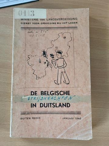 De Belgische bezettingsmacht in Duitsland - uitgave 1948 beschikbaar voor biedingen