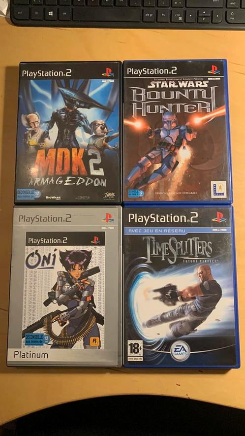 Lot de 4 jeux d’action (PS2), Consoles de jeu & Jeux vidéo, Jeux | Sony PlayStation 2, Utilisé, Combat, À partir de 12 ans