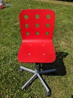 Bureaustoel kinder – rood - 10 euro, Ophalen, Gebruikt
