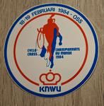 Sticker wielrennen WK Cyclo Cross 1984 Oss Nederland, Verzamelen, Ophalen of Verzenden, Zo goed als nieuw, Sport