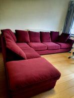 Comfortabele gezellige hoekbank, Huis en Inrichting, Hoekbank, 300 cm of meer, Ophalen of Verzenden, Zo goed als nieuw