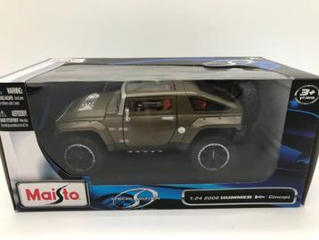 1:24 Maisto Hummer HX Concept 2008 Groen beschikbaar voor biedingen