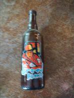 Herman Brood bier fles met kunstwerk Brood, Ophalen of Verzenden