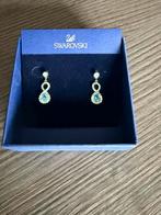 Boucles d'oreilles Infinty Swarovski, Enlèvement ou Envoi, Comme neuf, Bleu