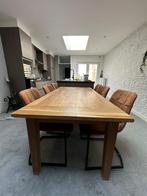 Robuuste houten tafel in goede staat, Ophalen, Gebruikt