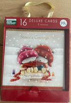 Kerstwenskaarten - Doos met 8 kaarten, Ophalen, Zo goed als nieuw