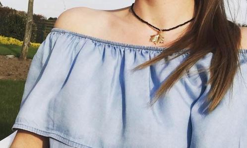 Jurkje, Kleding | Dames, Jurken, Zo goed als nieuw, Maat 36 (S), Blauw, Boven de knie, Ophalen of Verzenden
