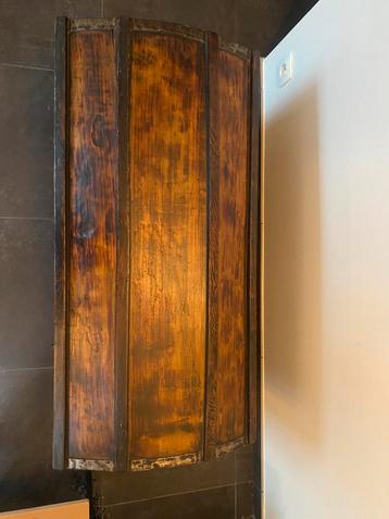 Houten kist, Ophalen, Gebruikt