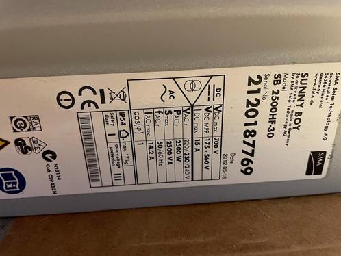 2 stuks SMA Sunny Boy SB2500HF-30 solar inverter, Elektronische apparatuur, Overige elektronische apparatuur, Gebruikt, Ophalen