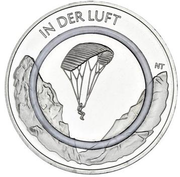 10 euro Duitsland 2019 In der Luft met polymeerring