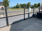 Terras panelen/ windschermen/horeca 22 meter, Tuin en Terras, Ophalen, Zo goed als nieuw