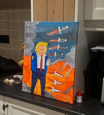 Schilderij : Countdown to Chaos beschikbaar voor biedingen