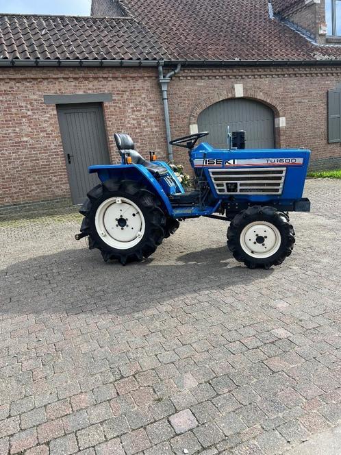 ***Sterke handige Iseki tu1600 18pk 3cil 4x4 minitractor***, Zakelijke goederen, Landbouw | Werktuigen, Akkerbouw, Bollenteelt