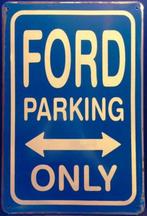 Plaque murale en métal rouillé Ford Parking Only, Enlèvement ou Envoi