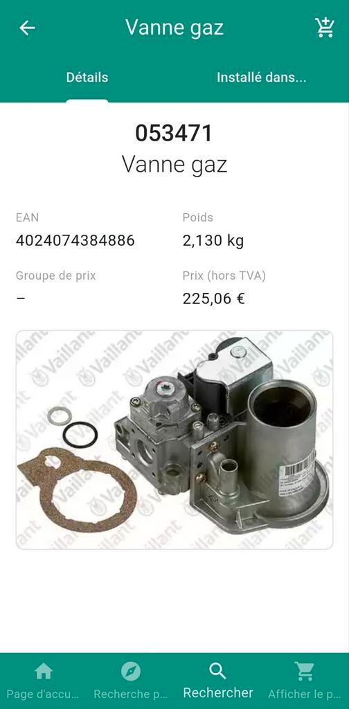 Gasblok Vaillant EcoTec VC/VCW... /3-3, 3-5, VHR/VSC (nieuw), Verzamelen, Overige Verzamelen, Nieuw, Ophalen of Verzenden