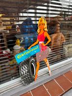 Ancienne publicité continentale Pin Up, Collections, Marques & Objets publicitaires, Enlèvement ou Envoi, Utilisé, Panneau publicitaire