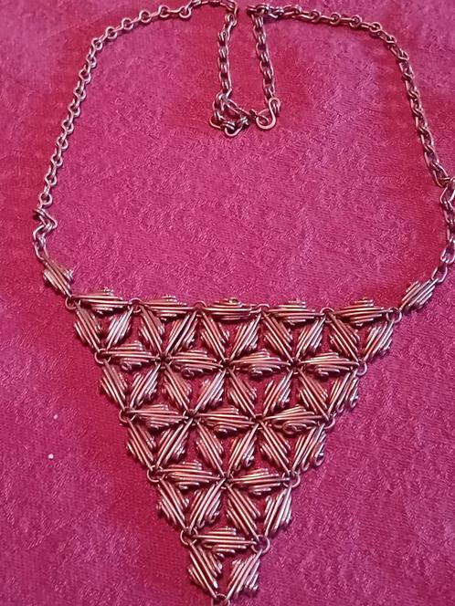 Halsketting naar Inca Traditie, Handtassen en Accessoires, Kettingen, Zo goed als nieuw, Ophalen