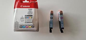 Canon PGI-580/CL-581 beschikbaar voor biedingen