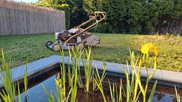 STIGA  Zeer krachtige Grasmachine 6Pk, Tuin en Terras, Grasmaaiers, Ophalen, Gebruikt