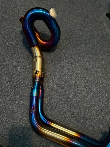 Titanium Yamaha mt07 header beschikbaar voor biedingen