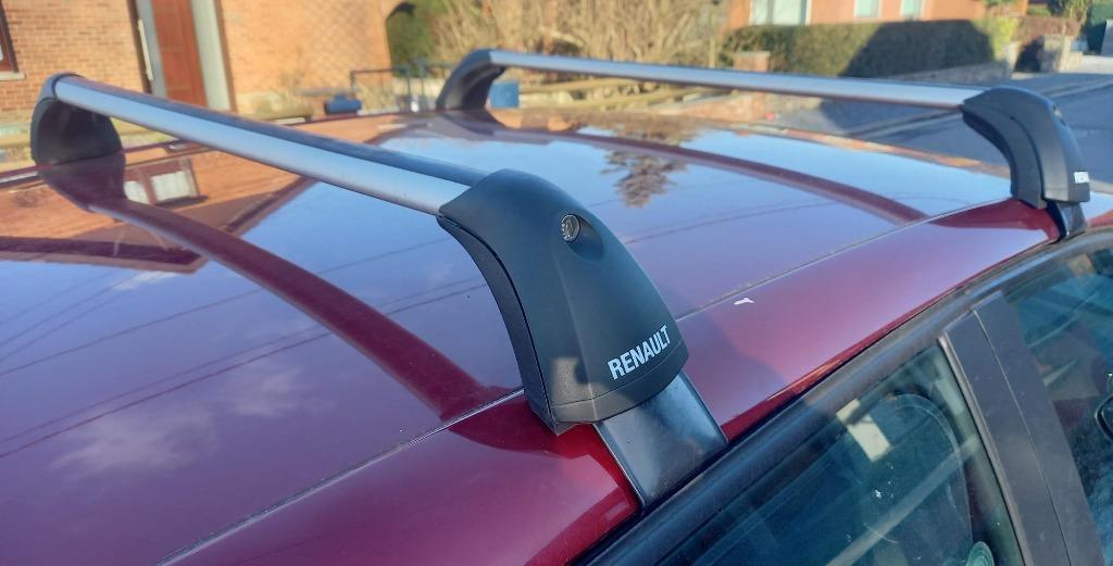 ② Barres de toit Renault d'origine Clio IV — Autres pièces automobiles —  2ememain