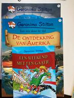 Geronimo Stilton 3 boeken, Boeken, Fictie algemeen, Geronimo Stilton, Nieuw, Ophalen of Verzenden