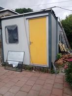 Container voor in de tuin, Ophalen