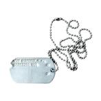 WWII US Dog Tag Someren, Ophalen of Verzenden, Landmacht, Overige typen