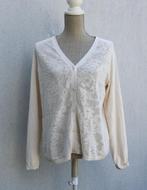 Prachtig origineel vest maat XL, Kleding | Dames, Truien en Vesten, Maat 38/40 (M), Beige, Ophalen of Verzenden, Zo goed als nieuw