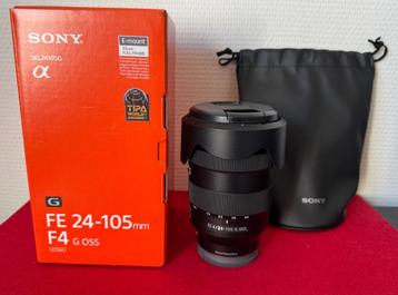 NIEUWE SONY FE24-105mm G-lenzen met E-bevestiging beschikbaar voor biedingen