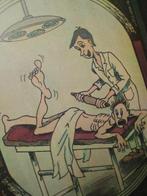 Kunstdruk handgekleurd gesigneerd Beulke 1996, Ophalen of Verzenden