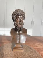 Bronzen Borstbeeld Lucius Verus, Antiek en Kunst, Antiek | Brons en Koper, Ophalen, Brons