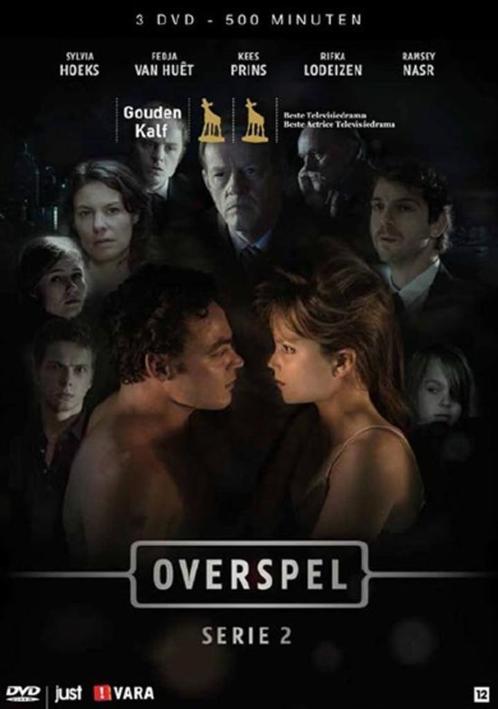Overspel serie 2 - Nederlandse thrillerserie!, Cd's en Dvd's, Dvd's | Nederlandstalig, Zo goed als nieuw, Tv fictie, Thriller