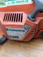 Husqvarna boombenzine ketting zaag, Tuin en Terras, Hand-tuingereedschap, Ophalen, Gebruikt, Overige soorten, Husqvarna