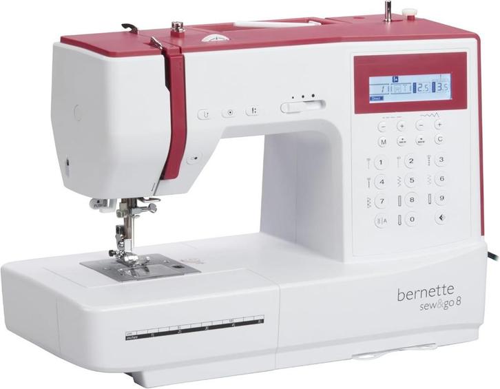 machine à coudre Bernette Sew&GO8 Neuve, Hobby & Loisirs créatifs, Machines à coudre & Accessoires, Neuf, Machine à coudre, Bernina
