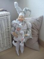 Decoratieve Nar wit 60cm (carnaval, kerst, interieur), Diversen, Ophalen of Verzenden, Zo goed als nieuw