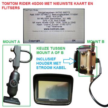 TOMTOM MOTO RIDER 4GD00 + NIEUWE KAART V11.50 (2025) disponible aux enchères