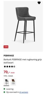 2 nieuwe barkrukken, Ophalen, Kunststof, 60 tot 90 cm, Nieuw