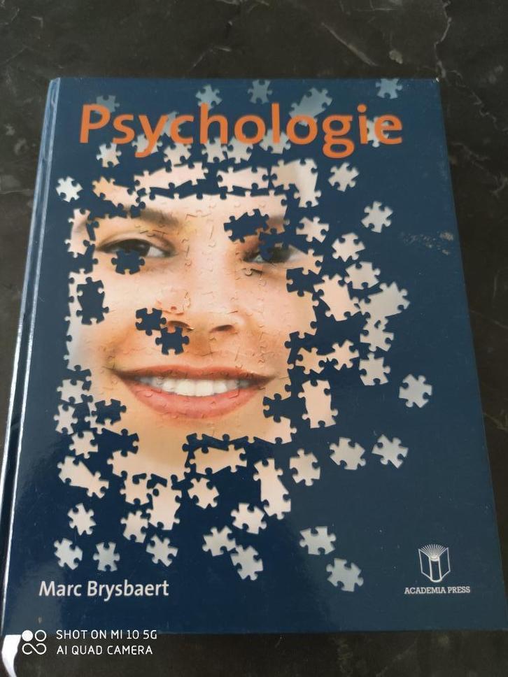 Boek : "psychologie" (Marc Brysbaert), Boeken, Psychologie, Zo goed als nieuw, Overige onderwerpen, Ophalen of Verzenden