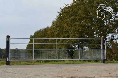 Gegalvaniseerde poort, IJzeren poort, Hek, Weidepoort, Dieren en Toebehoren, Stalling en Weidegang, Opfok, Stalling, Weidegang
