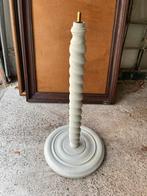 ANTIEKE HOUTEN LAMPENVOET LAMP GEDRAAID HOOG MODEL, Ophalen of Verzenden