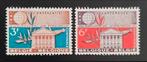 België: OBP 1191/92 ** Interparlementaire Unie 1961., Postzegels en Munten, Postzegels | Europa | België, Frankeerzegel, Ophalen of Verzenden
