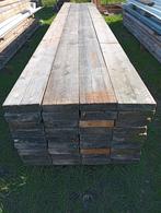 37 balken 24,5cm op 6,3cm en 550cm lang, Doe-het-zelf en Bouw, Hout en Planken, Ophalen, Gebruikt, Balk, Vuren