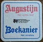 AUGUSTIJN/BUCCANIER BEER/BR.VAN STEENBERGE/ tapis à bière, Enlèvement ou Envoi, Comme neuf, Sous-bock, Autres marques